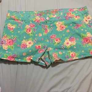 Floral shorts